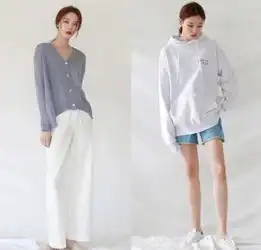 高个女生极简look穿搭,清新简约有气质