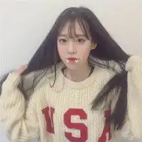 长发飘飘好看女生头像微信头像图片大全