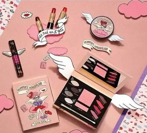 lancome梦幻乐园这一波粉色炮弹直击少女心呀