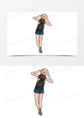 女孩背影图片伤感唯美头像合集熊猫办公