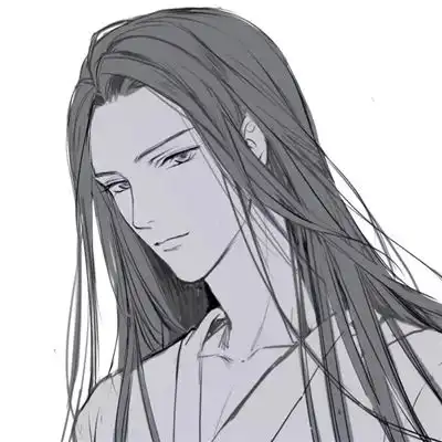 二次元黑白男生qq动漫头像