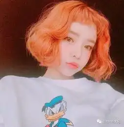 少女发色萌萌哒刘海