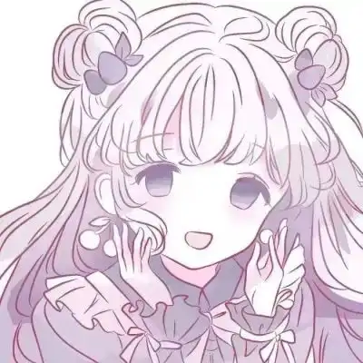 可爱的头像女生呆萌女生卡通可爱少女心头像