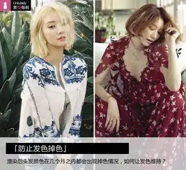 金发女神高俊熙分享染发后的修复护理守则