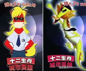 十二生肖成动画版复仇者联盟