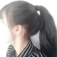 美女马尾侧面微信头像2019扎马尾的女生侧面唯美头像