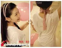 虹彩发箍巧搭配扮靓小美女