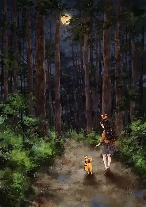 今生,愿像画里的女孩这样活