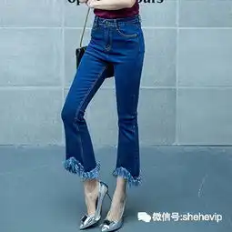 高腰裤的长腿美女显瘦搭配高腰裤让美得独到图