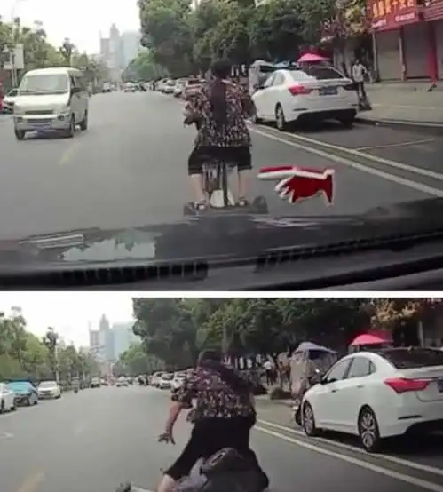 女子称被轿车追尾后司机逃逸,交警查看行车记录仪后有话要说