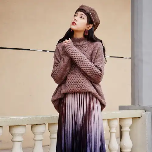 听说,三四十岁女人流行穿裸粉色,高雅显白嫩,不化妆都美