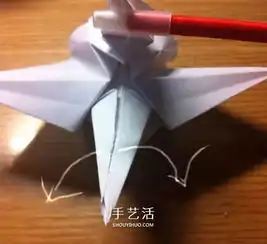 千纸鹤收纳盒怎么折折纸可做收纳盒的千纸鹤3