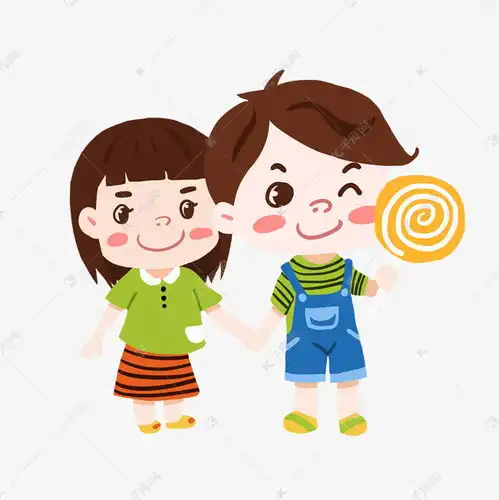 六一儿童节小哥哥小妹妹手绘卡通素材图片免费下载千库网