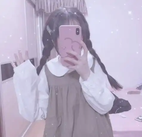 滤镜头像0728仙女滤镜挡脸女生头像