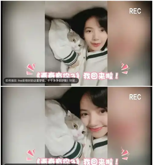 人间芭比晒猫回归青你3官宣舞蹈导师为lisa,美女近照太美