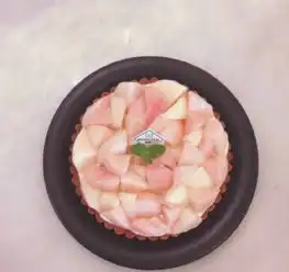 满满少女心水蜜桃挞唯美图片水蜜桃原来还可以这样吃
