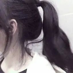 可爱挡脸00后女生头像