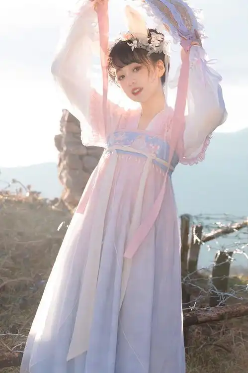 春秋中国风仙气齐胸襦裙古风美女惊梦爱丽丝汉服飘逸小姐姐