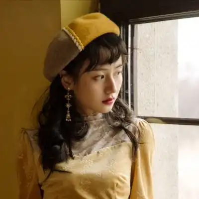 祁安辞复古唯美女生头像总有一微信头像我要个性网