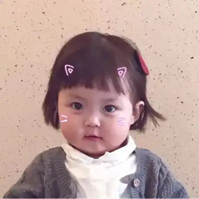 萌娃头像女超级可爱的萌娃头像
