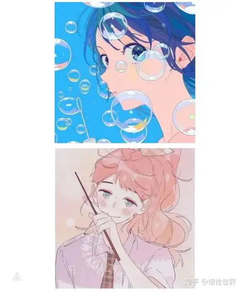 女生头像微丧动漫女头