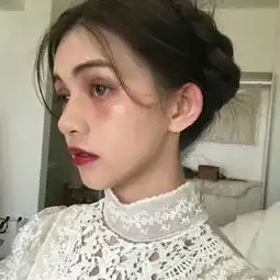 网红脸图片大全霸气长发个性女生头像