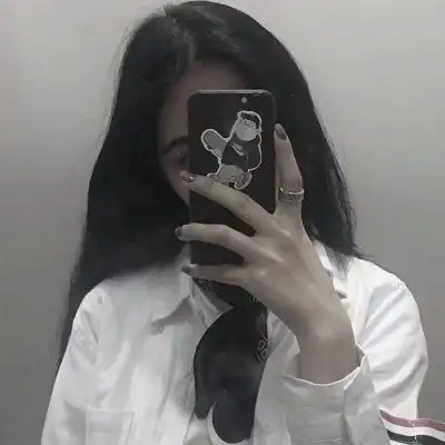 穿白色衣服女生头像部分穿衬衫