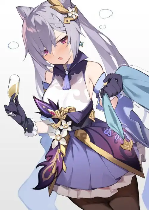 日系二次元风格的同人美少女插画,小姐姐们邪魅的眯眯眼很有魅力