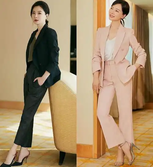 40岁女人穿衣要好看,是需要兼顾身材配色气质搭配功底等各方面