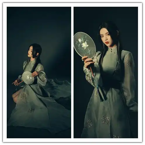杨超越又美了很多,穿古风服装展示侠女气质,让女人都移不开眼
