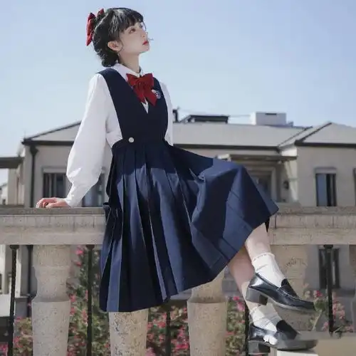 lolita混搭jk制服这样穿原来也很可爱