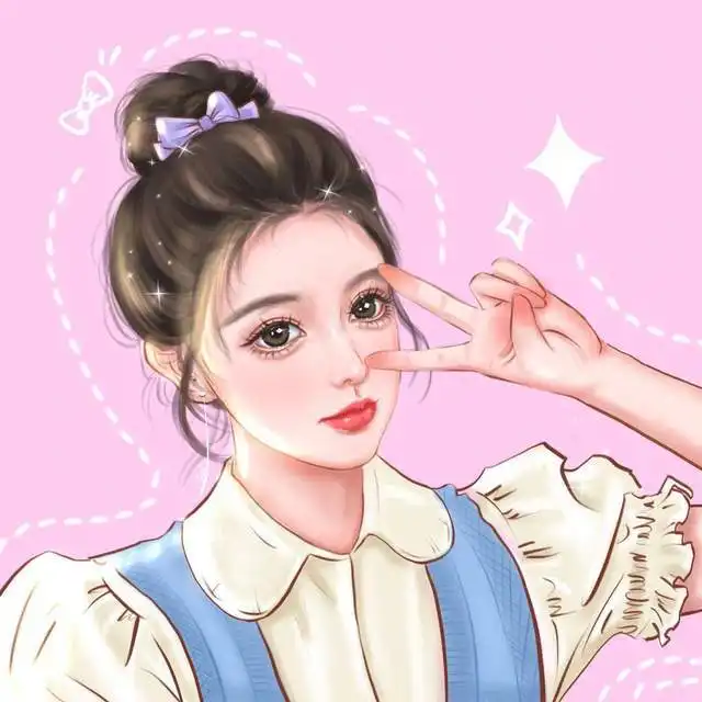 超级美丽可爱的女生头像闺蜜头像