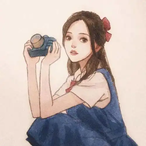超美的女生头像,手绘头像
