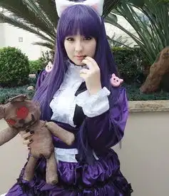 如邻家女孩般的安妮lol暗黑萝莉cosplay