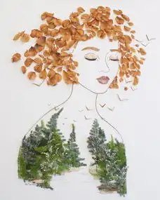 芝加哥的这对高颜值母女用花造美人
