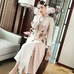 香云纱旗袍,活色生香,演绎极致女人味儿