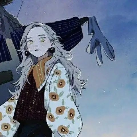 头像意绘插画女生男生情头基友