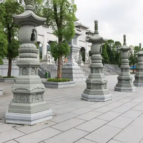 石雕八佛塔寺院石雕石塔图片作用