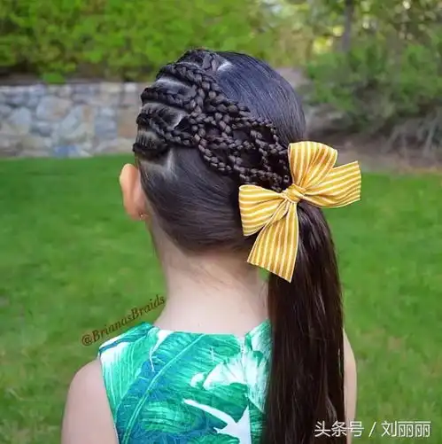 2018暑假最美小女孩宝宝扎发26款,有心的妈妈学起来了