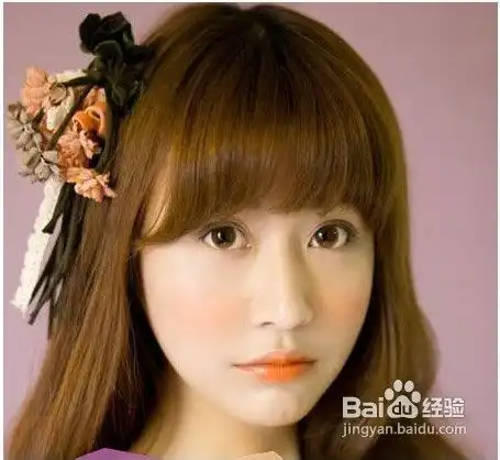 森林系清新呼吸妆容学化温柔少女晒伤妆