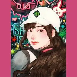 美女画师笔下水彩女生虽是画但让人怦然心动网友感觉要恋爱了