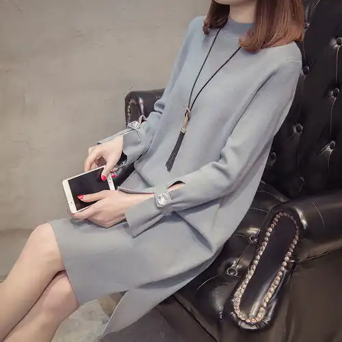 爆热的中长打底衫,修上半身,衬下半身,女性柔调内搭的外放之美