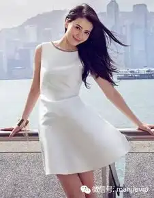 时尚画报夏季连衣裙美搭清新动人
