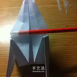 千纸鹤收纳盒怎么折折纸可做收纳盒的千纸鹤3