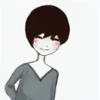 戴眼镜的情侣头像女生卡通长发可爱