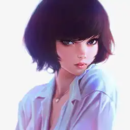 手绘美女素材图片免费下载高清卡通手绘png千库网图片编号3577846