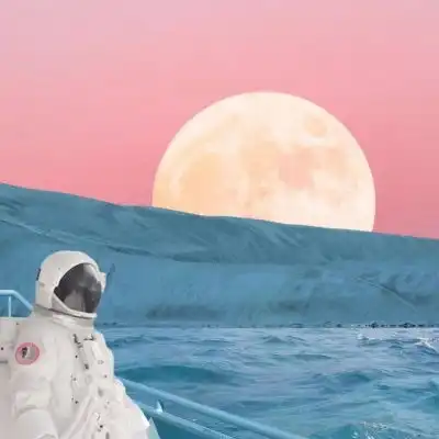 我是宇航员,乘坐流星,绕过月亮,最微信头像我要个性网