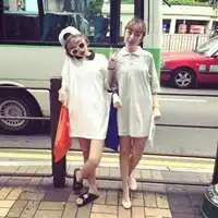 南韩女爱豆闺蜜头像微信头像图片大全