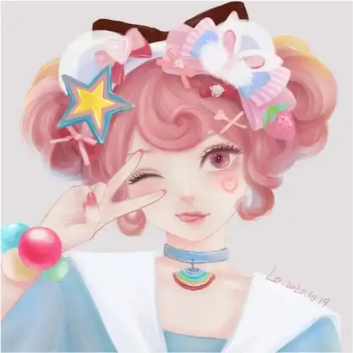 女生头像小乔,要努力变强