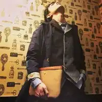 低调型男微信头像